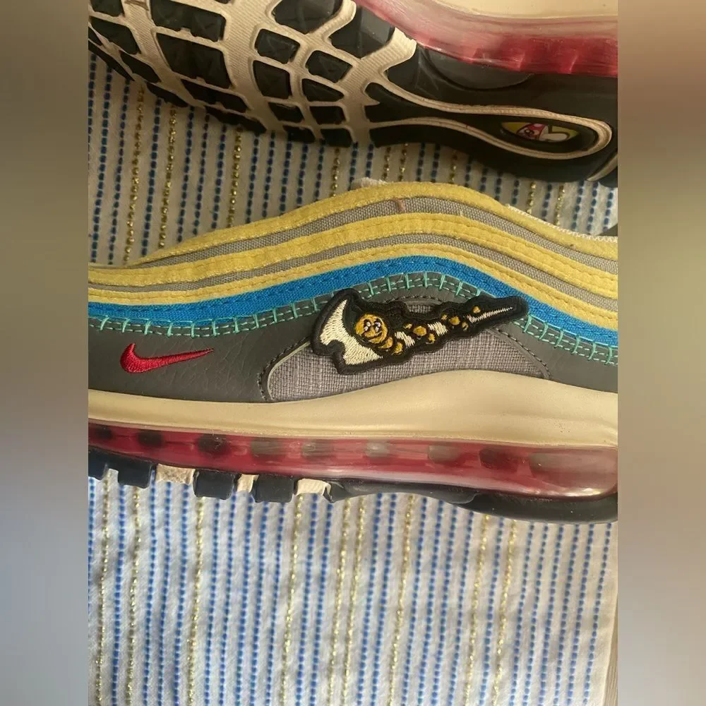 Nike Air Max 97 SE GS Air Sprung Multi Junior Kids Women 5.5Y Casual DN4381-001